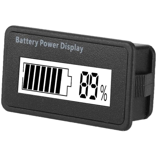 LCD Strömdisplay Strömmodul LCD Litium Litiumbatterinivå.