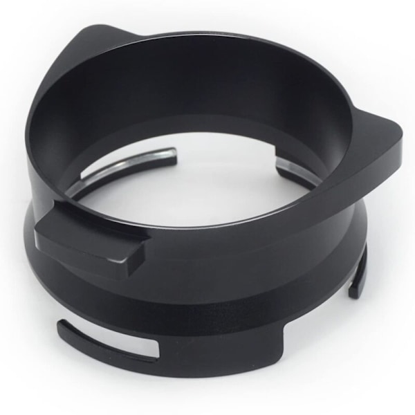 Dosering kaffe doseringsring 54mm doseringstillbehör Espresso aluminiummetall för svarta handsfree-filter