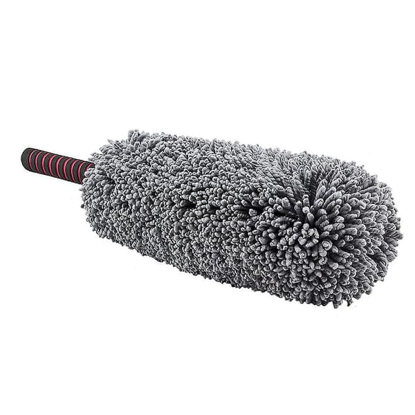 Hurtig levering Retractable Teleskopisk Mikrofiber Bilvoksbørste