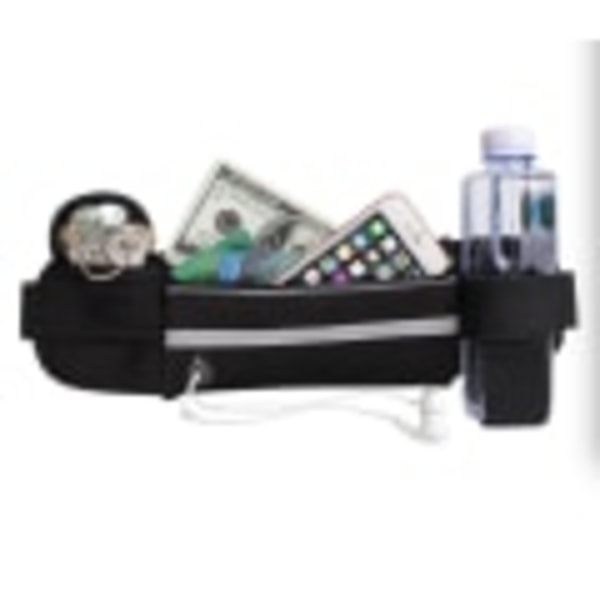 Training Bag/Waist Pack/Sports Belt Black