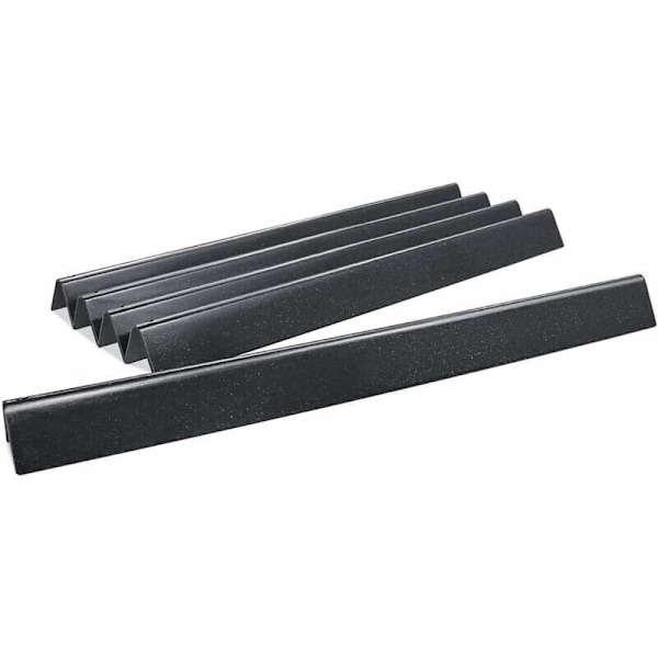 5-pak, 22,5 tommer emaljerede Flavorizer Bars, BBQ varmeplade til Weber Spirit E200/210, S200/210 (med sidebrænderknapper), varmespreder til Spirit 500