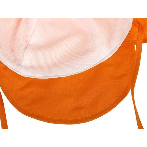 Baby Girls Anti-UV Sommar Solhatt, Strand Solhatt Nackskydd med Rep Justering för Baby Flickor Pojkar Barn