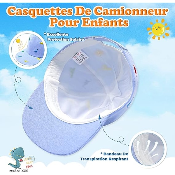 Baby Baseball Cap Kids Boy Cap Classic Cap Baby Girl Sports Hat Cotton Adjustable Sun Hat