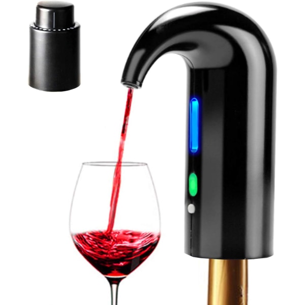 Elektrisk vinluftare Dekanter Automatisk vin Dispenser Filter Beluftning Hällpip Flaska Pip Vintillbehör För Vinälskare