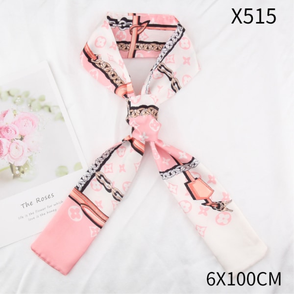 ny halsduk vår och höst pannband Koreansk vild slipsväska Handtag R