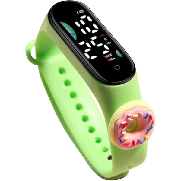 Led Digital Watch, Cartoon Waterproof Silicone Strap Watch, Elect