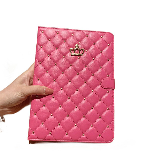 iPad-suojakotelo, iPad 8/7 sukupolven suojakotelo Crown Shining Diamond -suojakotelo sopii iPad 7/8:lle (10,2 tuumaa)
