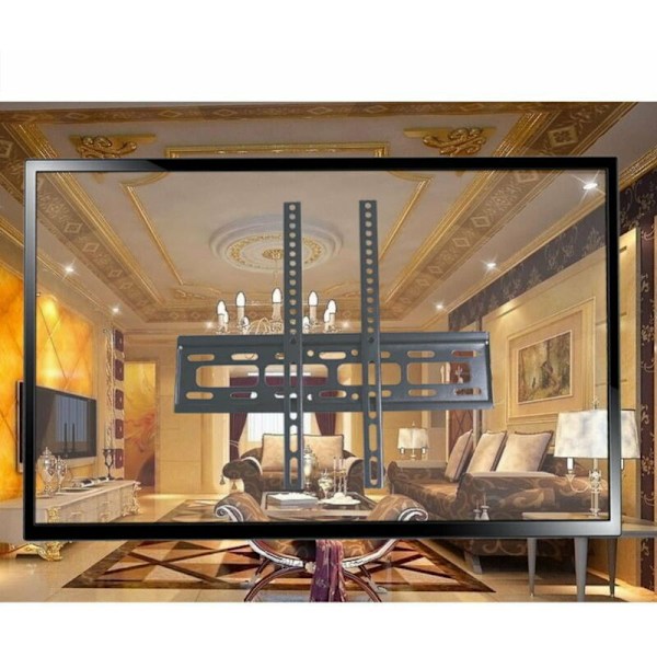 Universellt väggfäste för platt-TV med lågprofil väggfäste för 26-60 LCD/LED/LED/LED-montering/Väggmontering för platt-TV-stöd