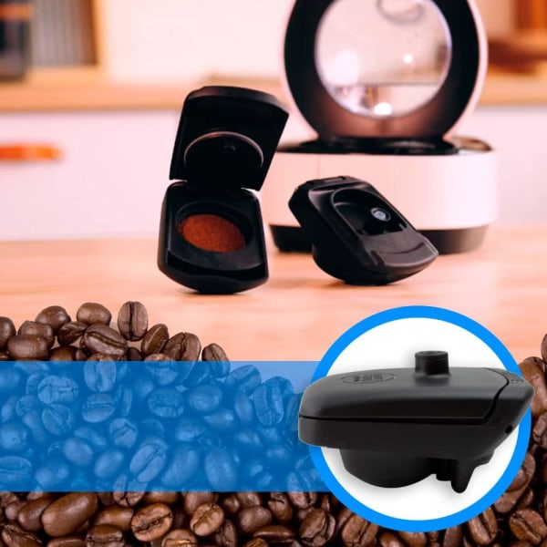 Reservekapselholder MS-624360 Kompatibel med Dolce Gusto Lumio Colors EDG355 og EDG325 Kaffemaskiner, Dolce Gusto Kapselholder, Sort Farve