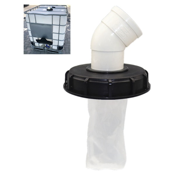 163 mm regnvandsfilterdæksel, vaskbart nylon IBC-filter, IBC-dæksel filterdæksel til IBC regnvandstank