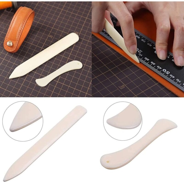 2 luuviivaimen setti käsitöihin, suoran luun ja kaarevan scrapbooking-kansion muodossa käsitöihin, korttien valmistukseen, o