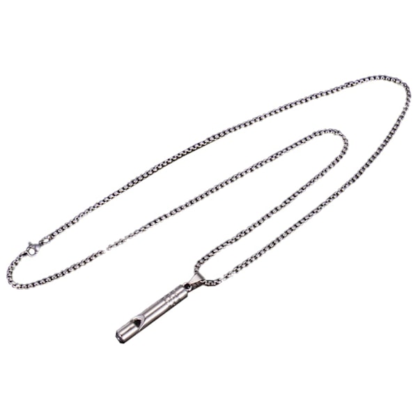 Nöd Säkerhets Visselpipa Halsband Hög Överlevnad Visselpipa Halsband för Säkerhet Utomhus Vandring Camping Båtliv Jakt Fiske