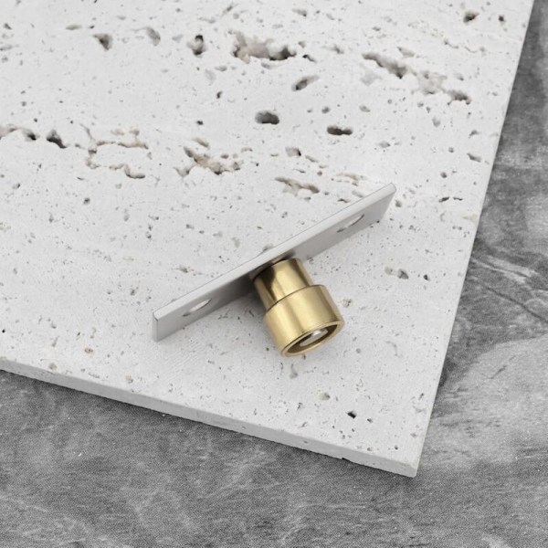 Parti med 4 12 mm skjutdörrsguider i rostfritt stål för trädörrar Mobila dörrar Glanges Glas Granging Dörrar 12 x 13 mm