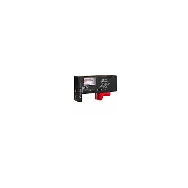 Paristotesteri Paristotesterin tarkistin paristoille AA/AAA nappi/C/D/9 V/1,5 V Universaali LCD-näyttö (3)