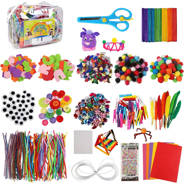 1300+ DIY Kids Craft Activity Kit för honom - Creative DIY Holiday