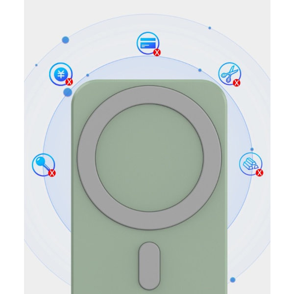 MagSafe induktiv biloplader, kompatibel med iPhone 13/13Pro/13Mini/13 Pro Max/12/12 Pro/12 Mini/12 Pro Max, hurtig trådløs billader, magnetisk bil