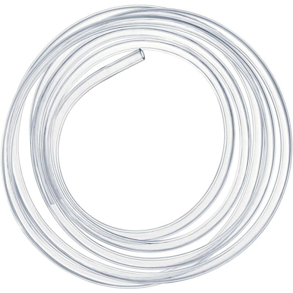 Transparent trykkslange 3 meter, 10 × 12mm fleksibel pvb rørledning