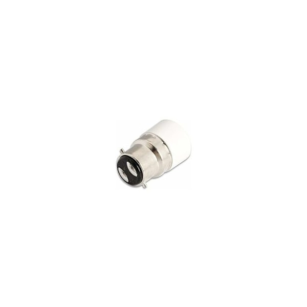 Gängad glödlampsadapter, 5 st B22 till E27 hona konvertibel glödlampsadapter lampstöd standard sockel LED-glödlampa adapter för hemmet lägenheten