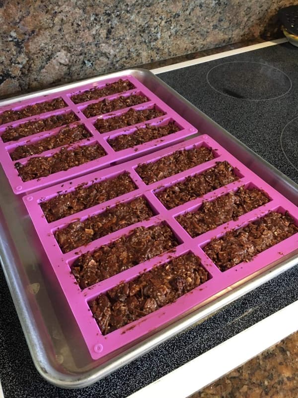 (2 stk.) Rektangulær granolabar silikoneform til chokoladetrøffel ganache brød brownie majsbrød cheesecake budding smørmuffin