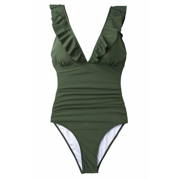 Damer Badedragt Ruffle Lace Up Strand