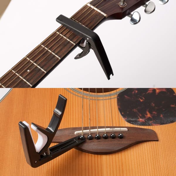 Gitarrverktyg ersättningstillbehörssats inklusive gitarrsträngar, plektrum, capo och mer, perfekt som startpaket (typ A)
