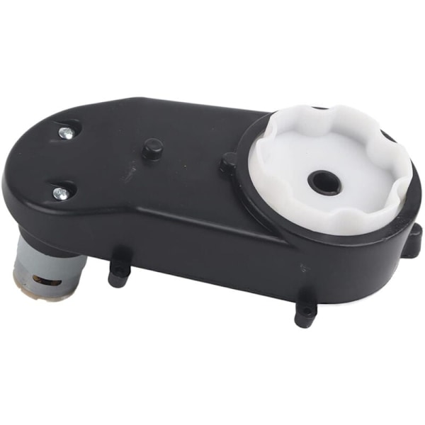 Elektrisk Motor Girkasse, RS390 Høyhastighets Elektrisk Motor med Girkasse for Elektrisk Barnebil Motorsykkel Leketøy Tilbehør (6V 18000RPM)