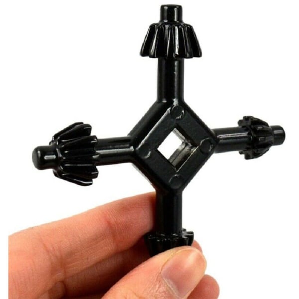 Rørskiftenøkkel Fire i én multifunksjons chucknøkkel Universal chuckkombinasjon 3/8'' og 1/2''