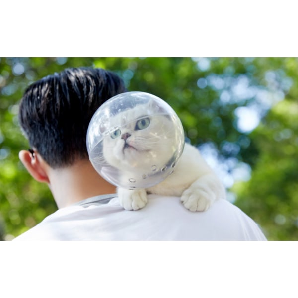 Kattmunkorg - justerbart cover för katter, andningsbart anti-bett munstycke
