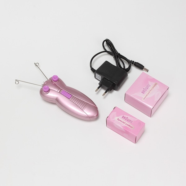 Elektrisk ansiktsavhårare för damer, epilator för ansiktshårborttagning, trådfräs