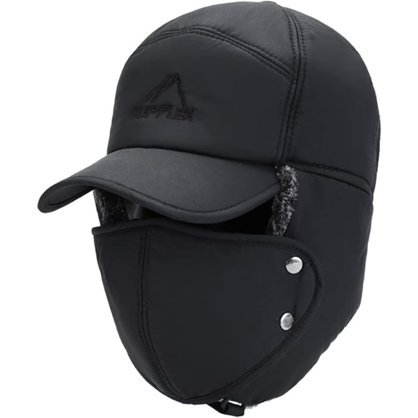 Vinter Trapper Hat Anti Wind Aviator Cap Vinter Chapka Øre Klap Trapper Bomber Caps Beanies Hatte Øre Klap Varm Cap til