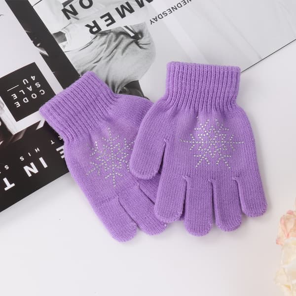 1 par vinterhandsker, unisex vindafvisende varme handsker