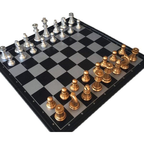Magnetiskt schackset, reseschackset för vuxna och barn