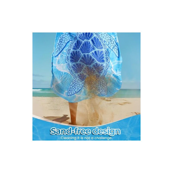 180x90cm strandhandduk Stor snabbtorkande mikrofiberhandduk, badhandduk utan sand, strandöverdrag för kvinnor
