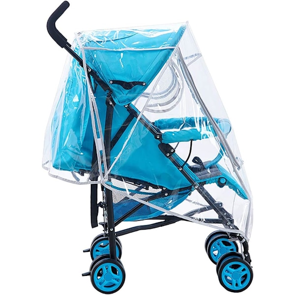 Universell bärbar regnskydd för barnvagn, barnvagn, barnvagn och alla sonarin barnvagnar, vattentålig och hållbar babyskydd regnsköld