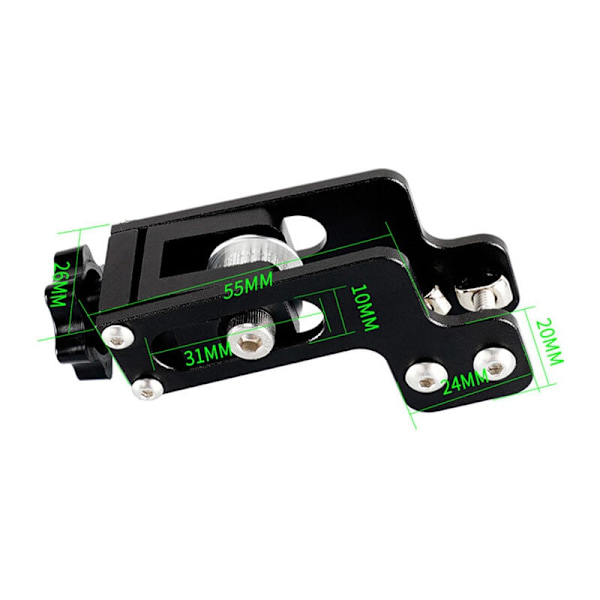 Kit 3D opgraderingsremstrammer, profilremstrammer akse x 2020 og profilremstrammer Y 2040 til Ender 3 [2 styk]