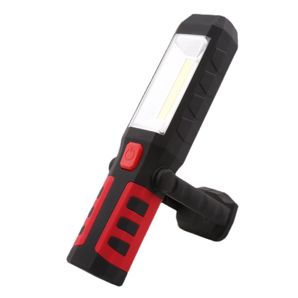 Genopladeligt Led Arbejdslys Med Magnetiske Led Lommelygte 2200mah Cob