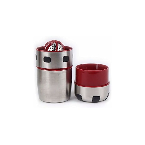 Manuell juicepresse i rustfritt stål, manuell juicer og gap-presse, hjemmebruk