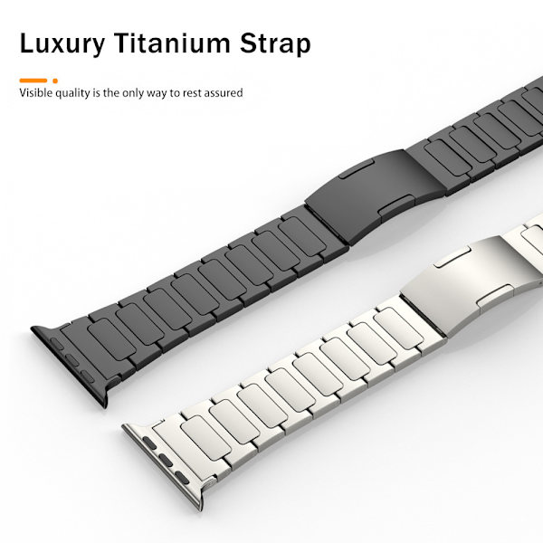 Smal Apple Watch-armband i rostfritt stål, kompatibel med Apple Watch-armband, justerbart armband för iWatch Series 9/8/7/6/5/4/3/2/1