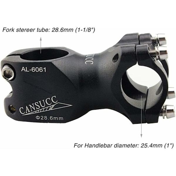 25,4 mm frempind 60 mm MTB cykelstyr frempind riser egnet til landevejscykling MTB BMX