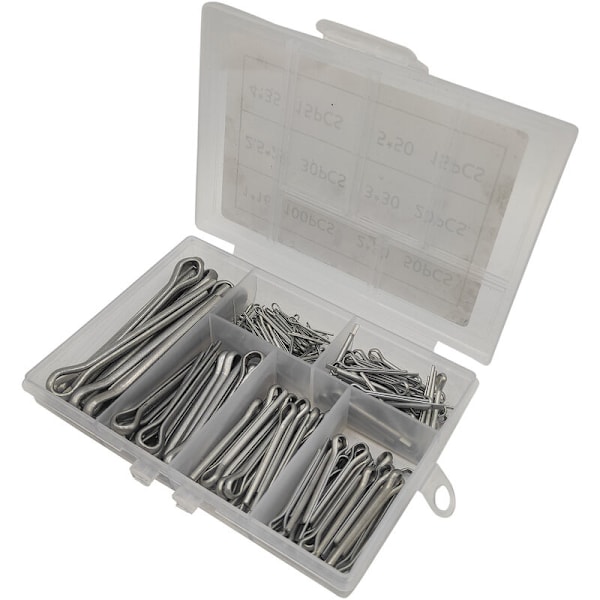 230 Deler Assortert sett med splintar 1.6-50 mm