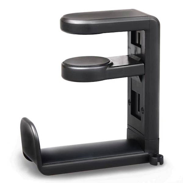 Klips på headset-holder, justerbar, 360º rotasjon