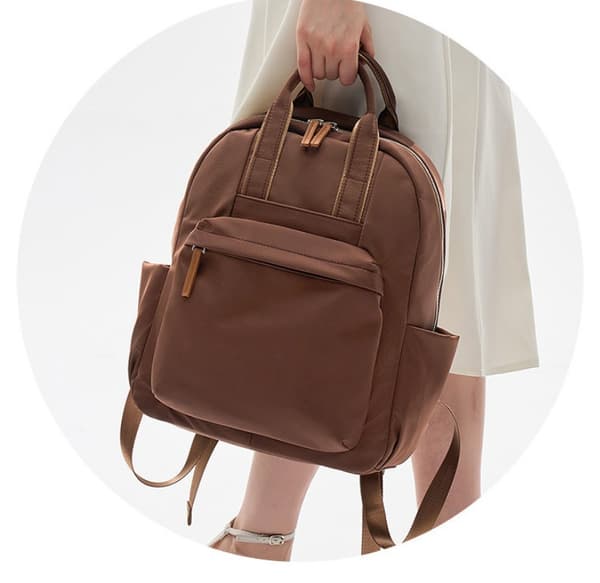 Mummy Bag Resväska Dam Mode Multifunktionell Design Handväska Dam Datorryggsäck