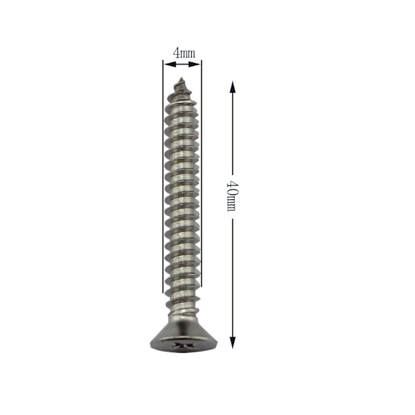 Skygge Sejl Hardware Kit - 304 Rustfrit Stål Sol Sejl Installations Kit - 6\" - til Installation af Rektangulære og Trekantede Skygge Sejl til Terrasse, Gar
