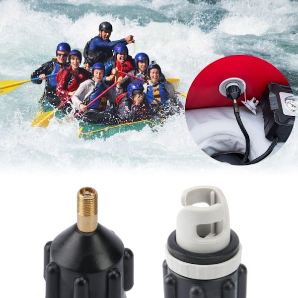 2 stk. adapterkit til kajak, Sup-adapterventil, pumpekonverter til kanoer, stand-up paddleboards