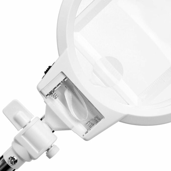 Bordlampe Lampe Søvn Justerbar i metallisk Metallstøtte Justerbar kontor 130 mm Inspeksjon og vedlikehold Lesing Lerme 5x