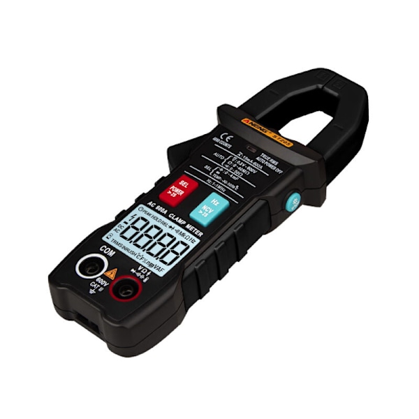 ST205 Digital Multimeter med AMBERTY Automatiskt Område på 4 000 punkter True RMS AMPEREMETER AMPERE AC/DC DC NCV Resistans Automatisk Be