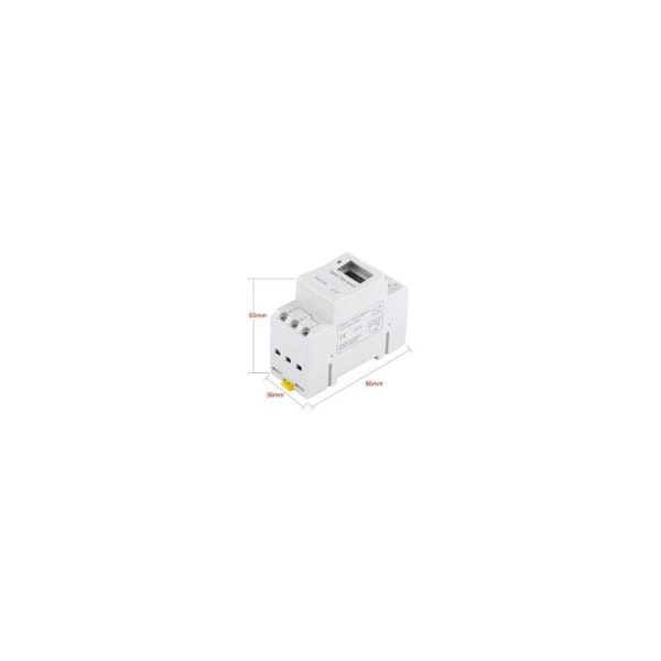 LCD Timer Ukentlig Digital Elektrisk Timer Tidsbryter 15A (220V)