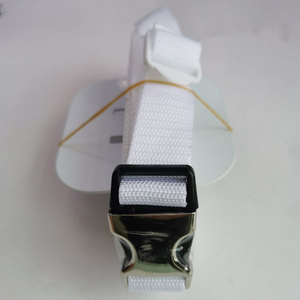 6M Co-Sleeping Cot Strap, Justerbar Spjälsäng Strap Sängkant Fastsättning Vit Rem för Sänglåda Boxfjäder Säng