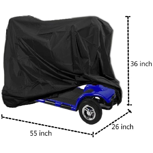 Rullstolsöverdrag 140*66*91cm