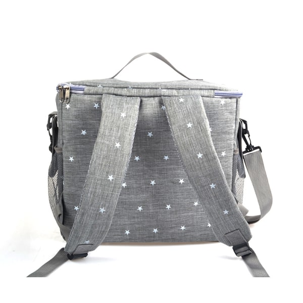 XL Buggy Organizer-tasker, vandtætte baby klapvognsorganisator, universel klapvognsorganisator med kopholdere og skulderrem, der bruges som mor håndtaske